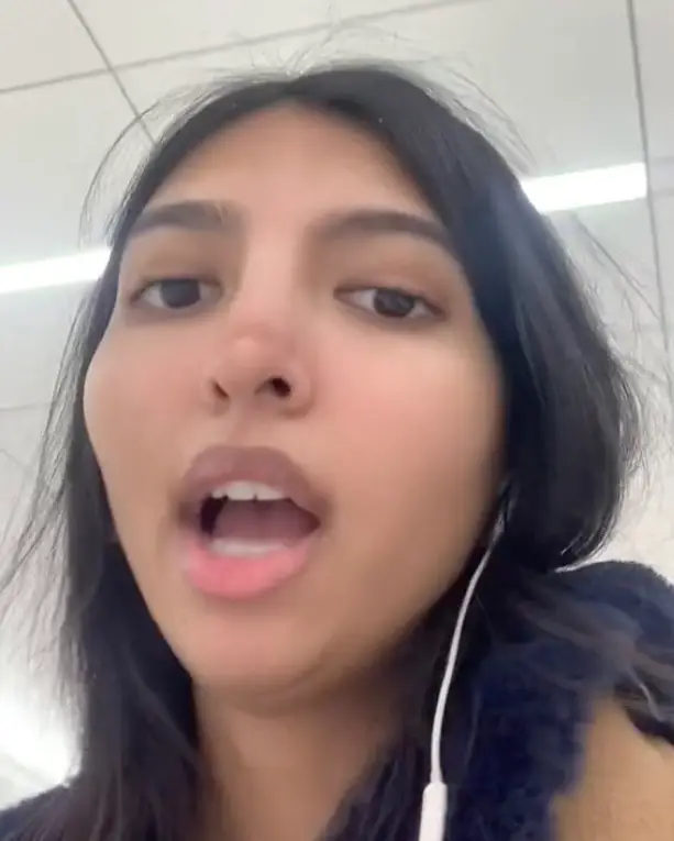 Surya Garg had a nightmare experience on her flight.