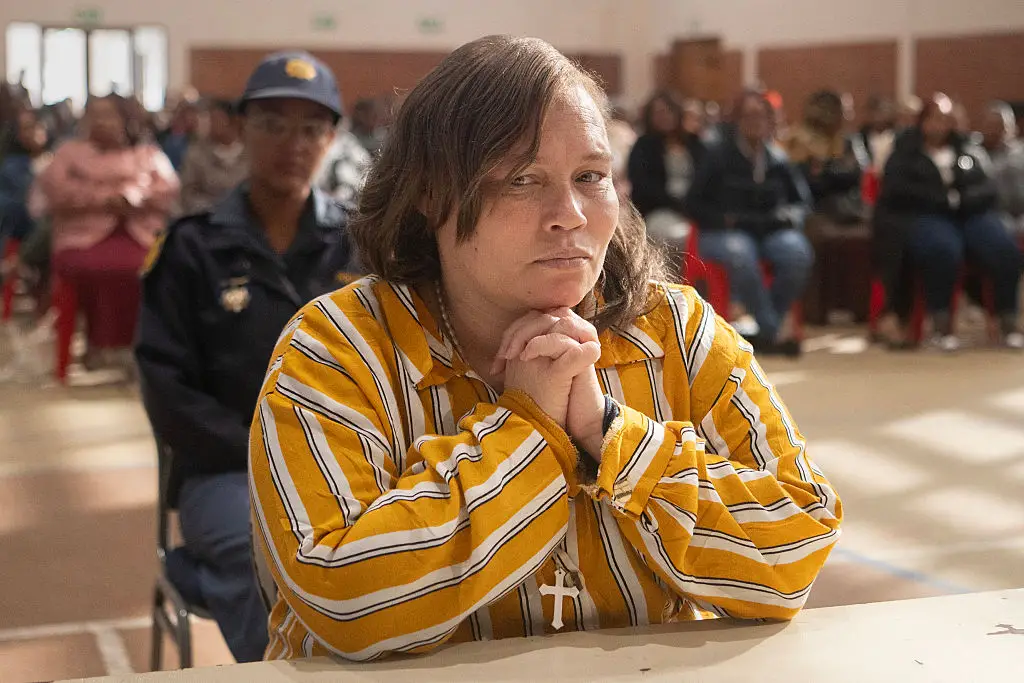 The girl's mother, Racquel 'Kelly' Smith, has been sentenced to life behind bars (RODGER BOSCH/AFP via Getty Images)