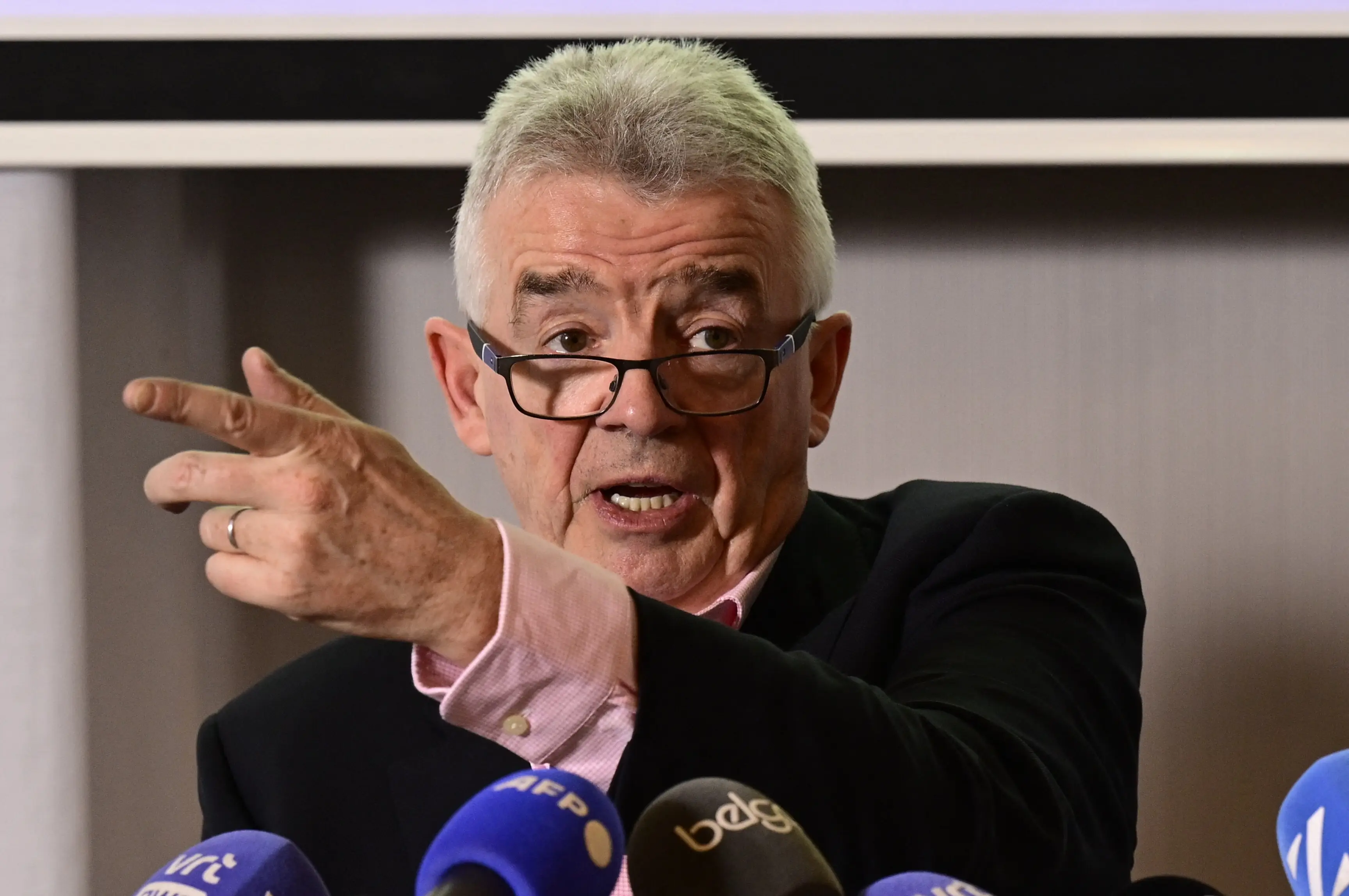 Ryanair CEO Michael O'Leary has voiced a stern warning for travellers (DIRK WAEM/BELGA MAG/Belga/AFP via Getty Images)
