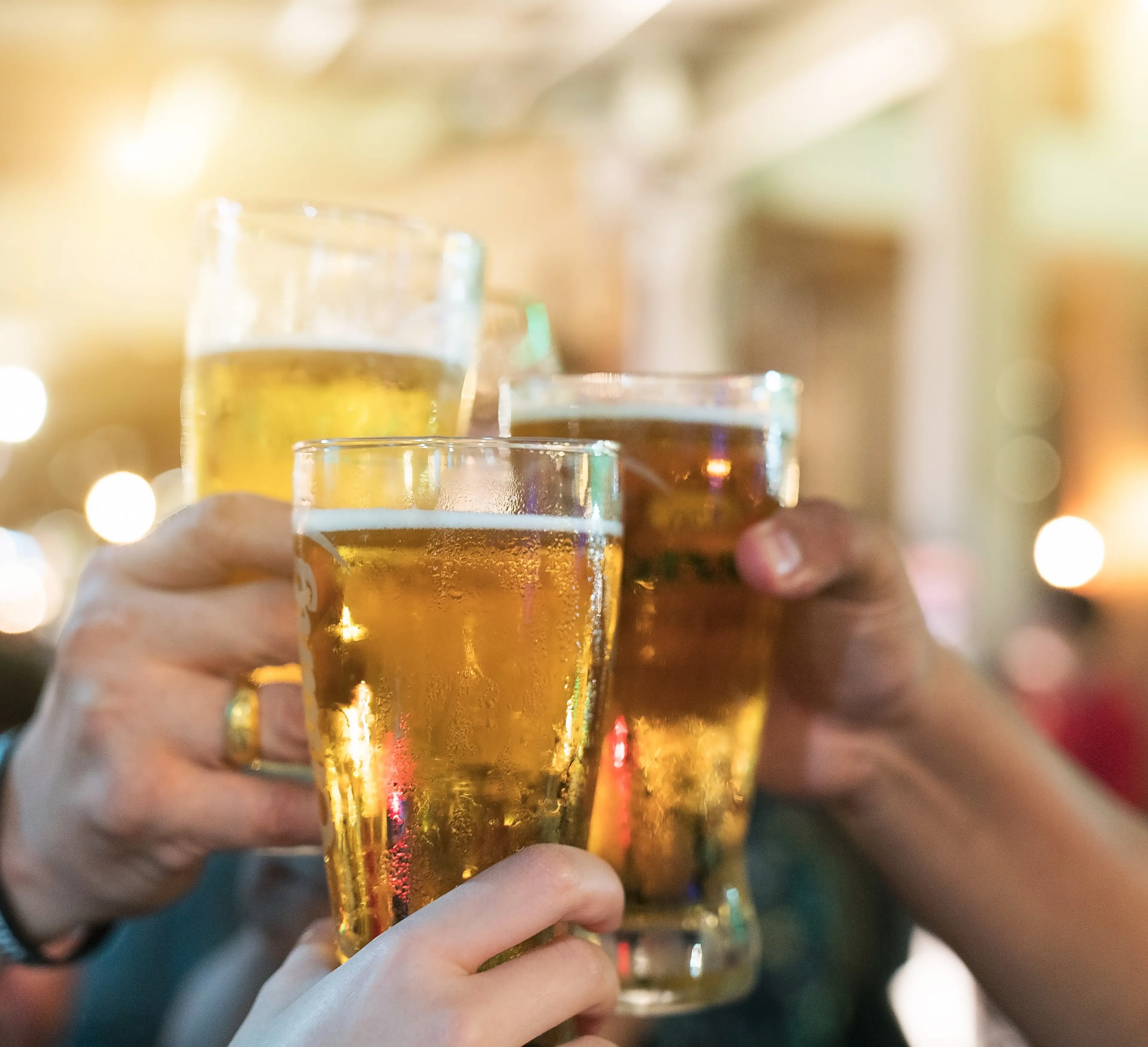 Alcohol can cause issues with your vision and mood. Witthaya Prasongsin/Getty Stock Image