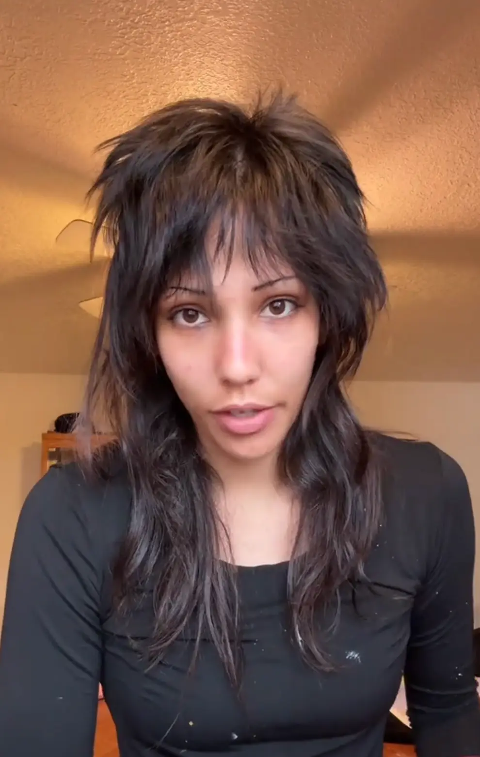 Cameron Keller said her parents started dating before they knew they were related, and stayed together after finding out (TikTok/Foulmeat)