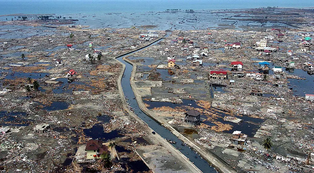 Entire communities were wiped out (CHOO YOUN-KONG/AFP via Getty Images)