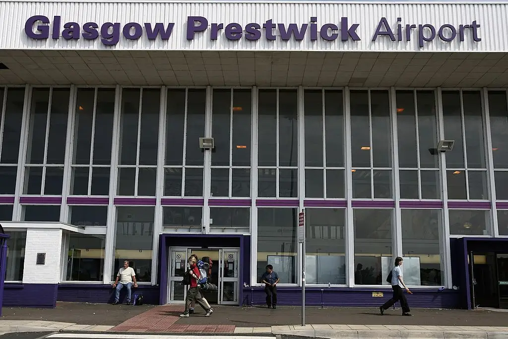 The plane had been bound for Glasgow Prestwick Airport (Jeff J Mitchell/Getty Images)