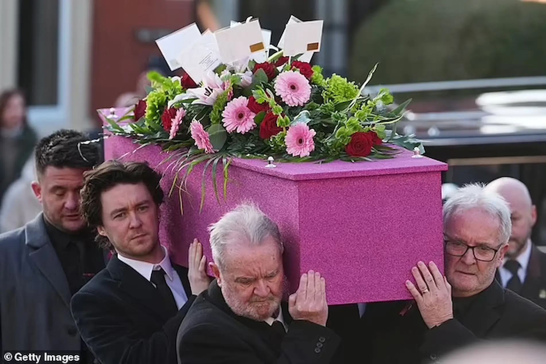 Linda Nolan Funeral (Photo by Christopher Furlong/Getty Images)