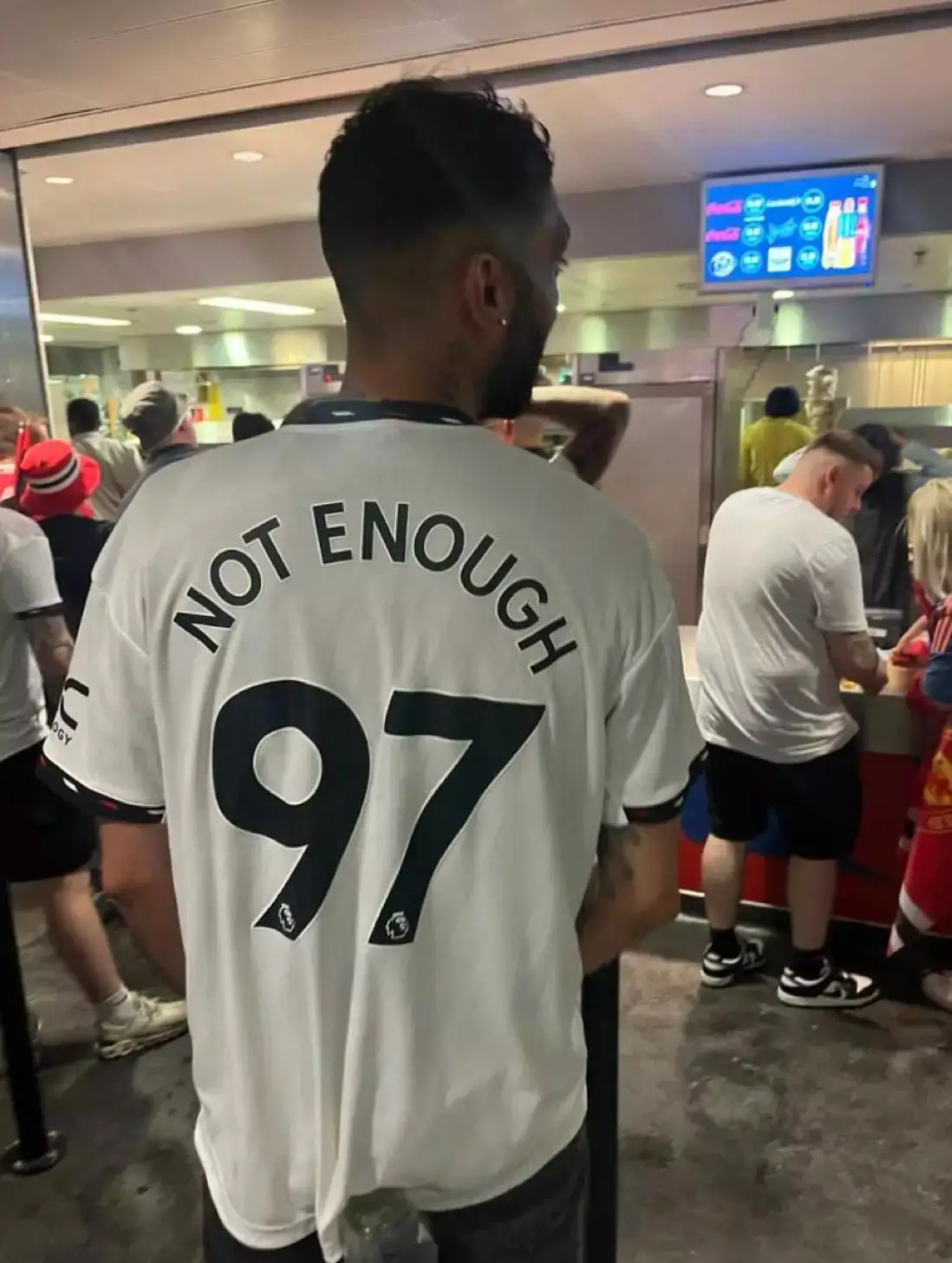 The man's actions were widely condemned.