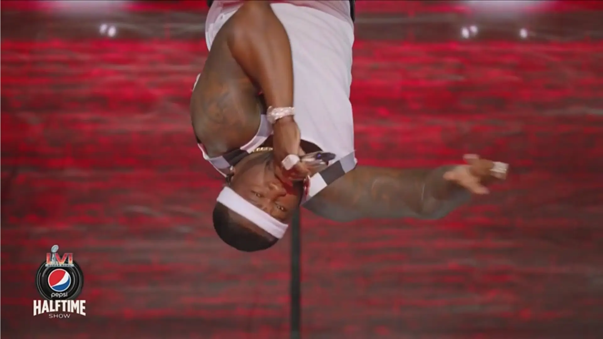 50 Cent Recreated Iconic 'In Da Club' Video At Super Bowl LVI Half-Time Show