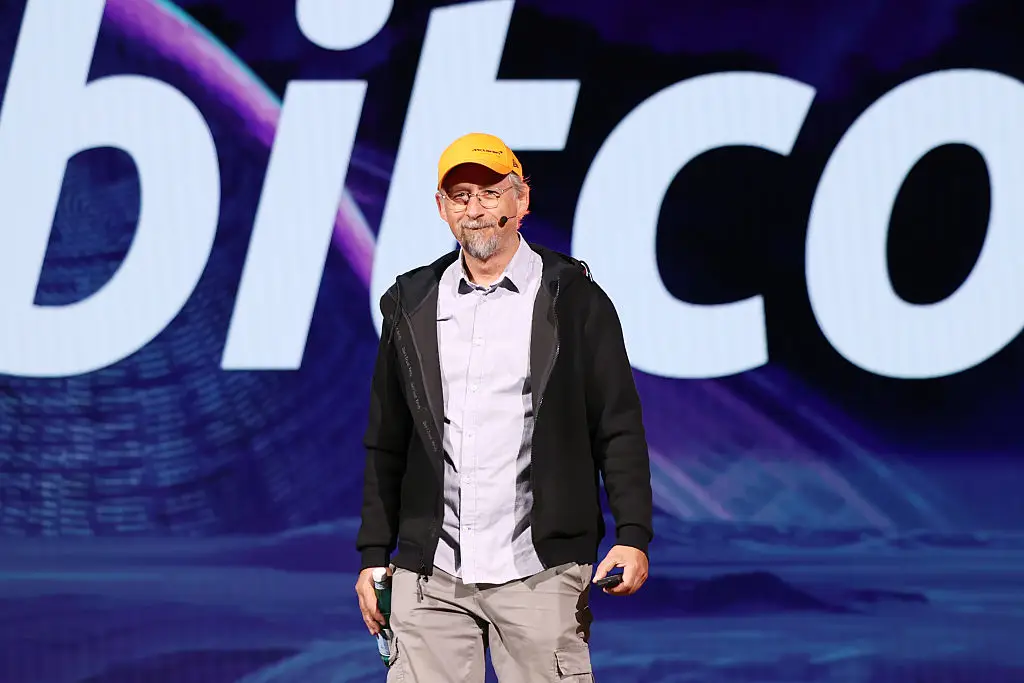 Back also insists he doesn't know who the founder of Bitcoin is (Ronda Churchill/Bloomberg via Getty Images)