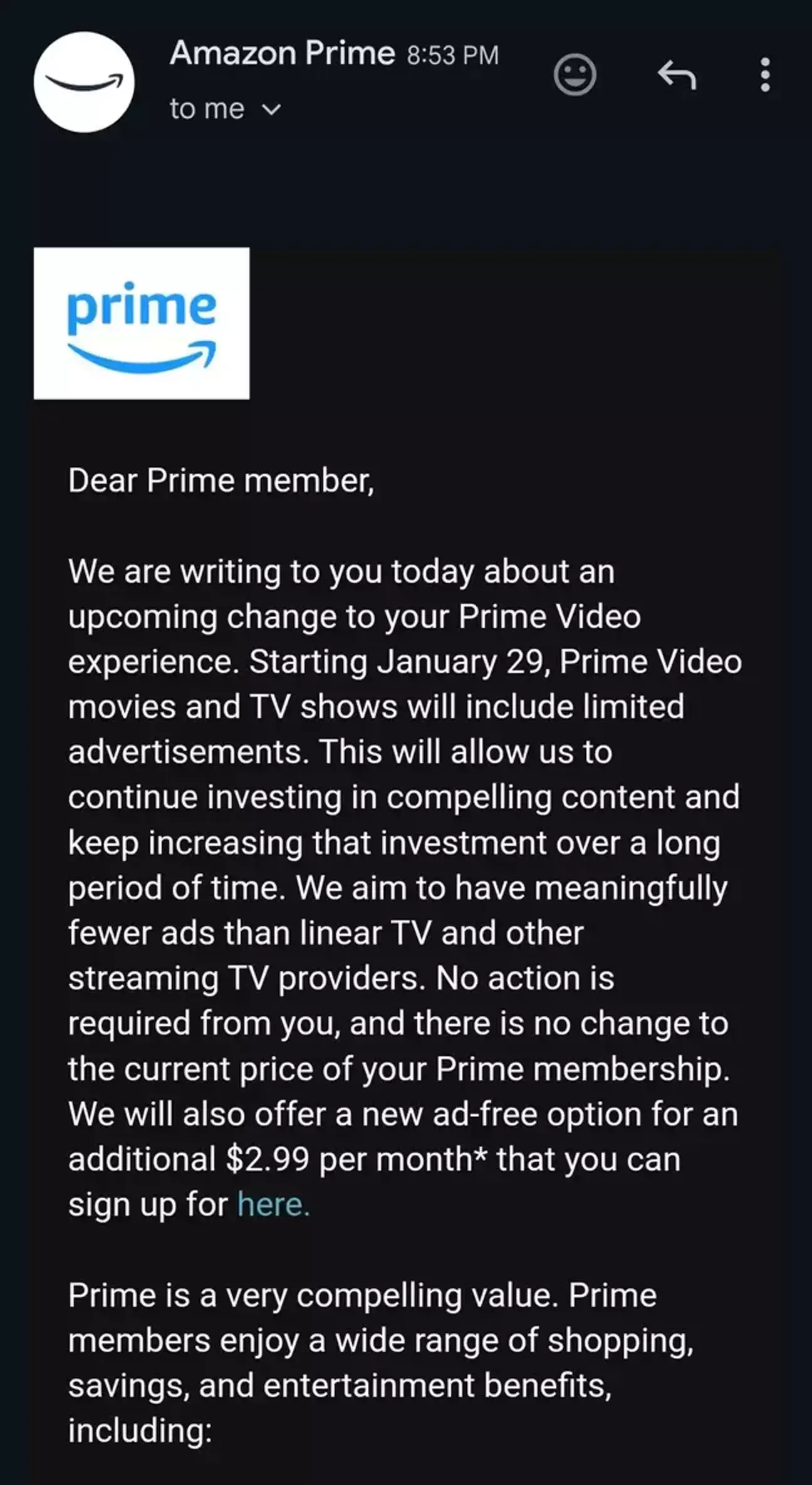 Online viewers have threatened to cancel their subscriptions amid the new charge.