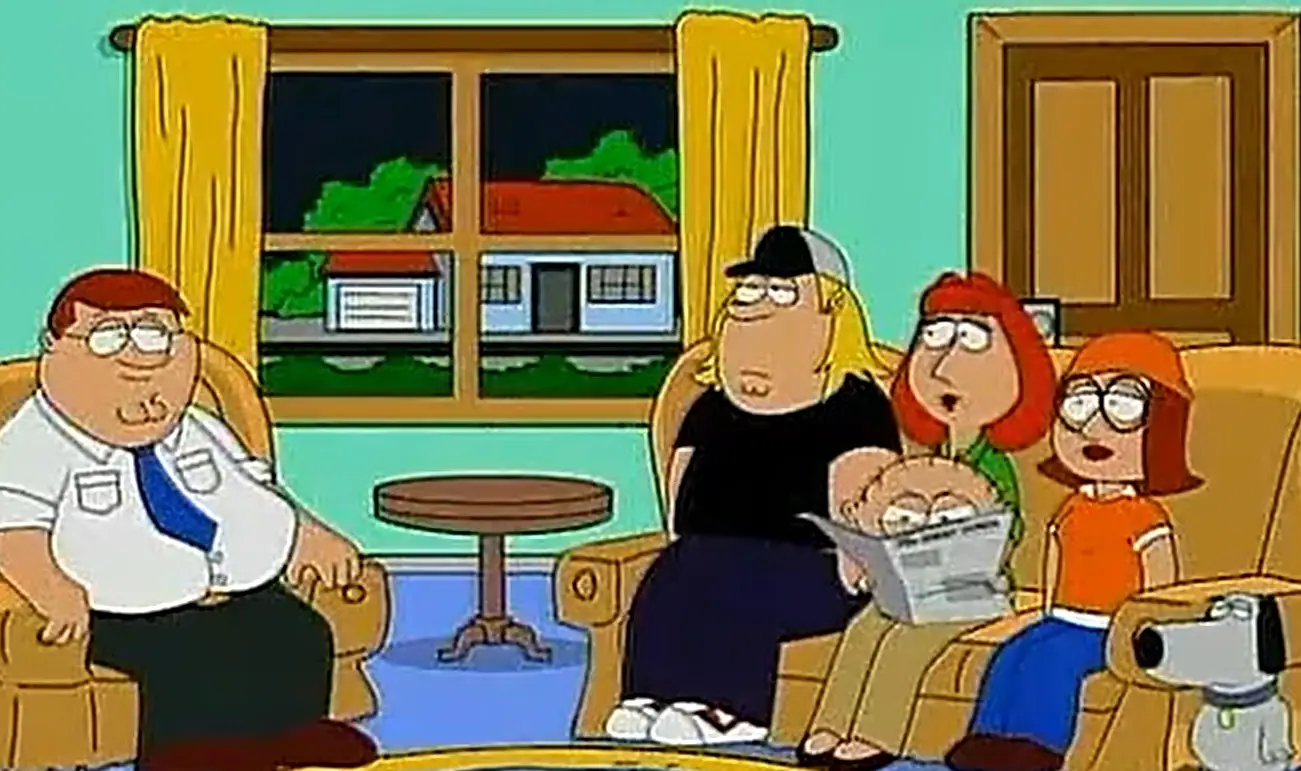 This two-parter featured South Park's take on Family Guy.