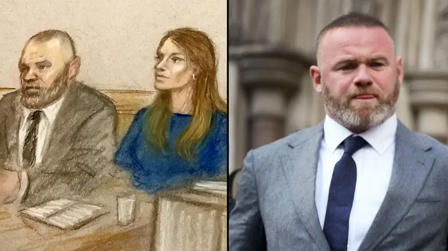 People In Hysterics Over Court Sketch Of Wayne And Coleen Rooney
