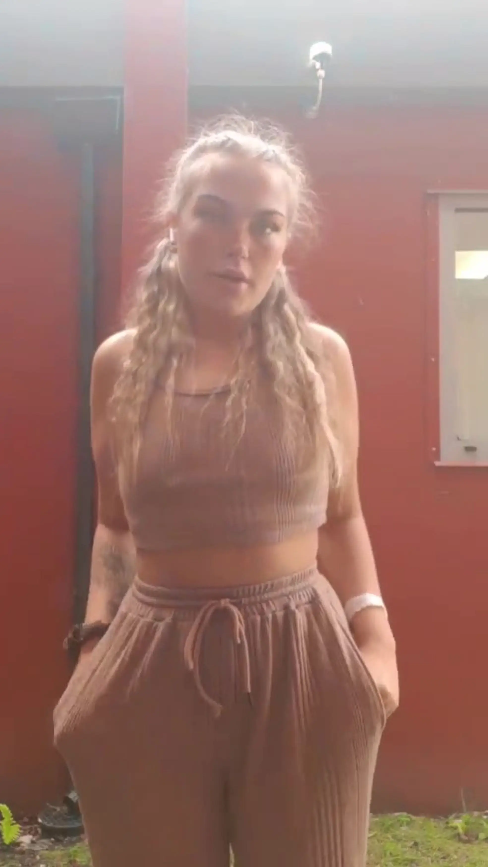 Danielle feared she would drown in her bathtub during her addiction (Kennedy News and Media)