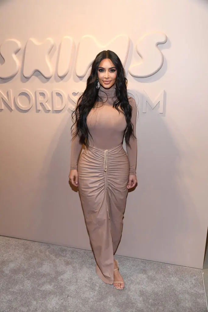 Kim Kardashian renamed her shapewear brand to Skims in 2019. (Kevin Mazur/Getty Images for Nordstrom)