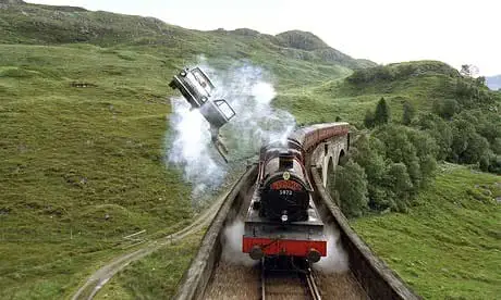 The location served as a setting for students travelling to Hogwarts (Warner Bros)