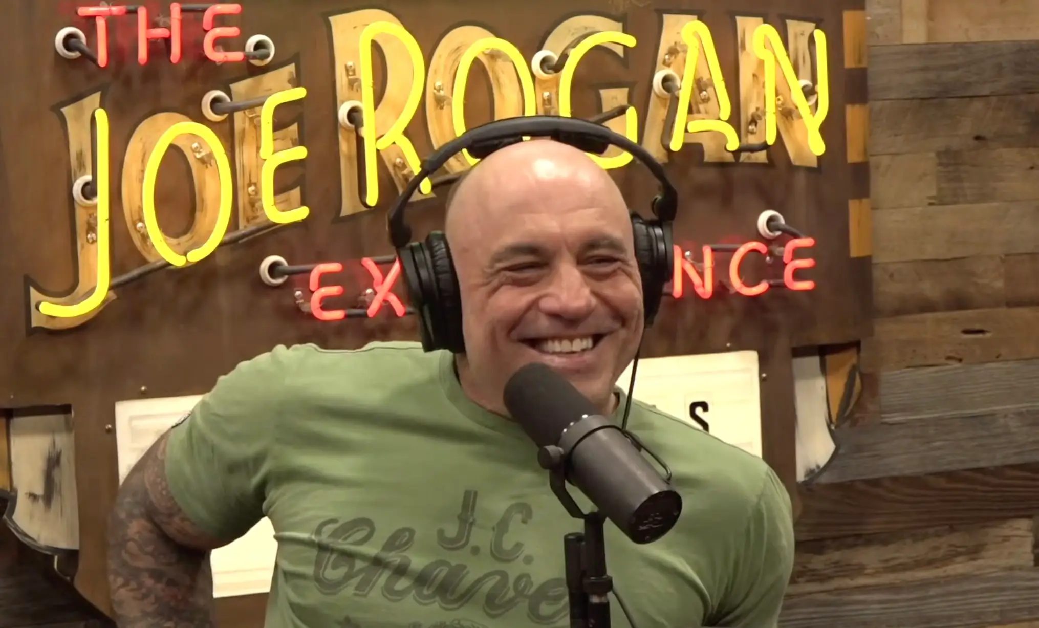 Rogan mocked Clinton's claim that he does not need any 'protection' (YouTube/The Joe Rogan Experience)