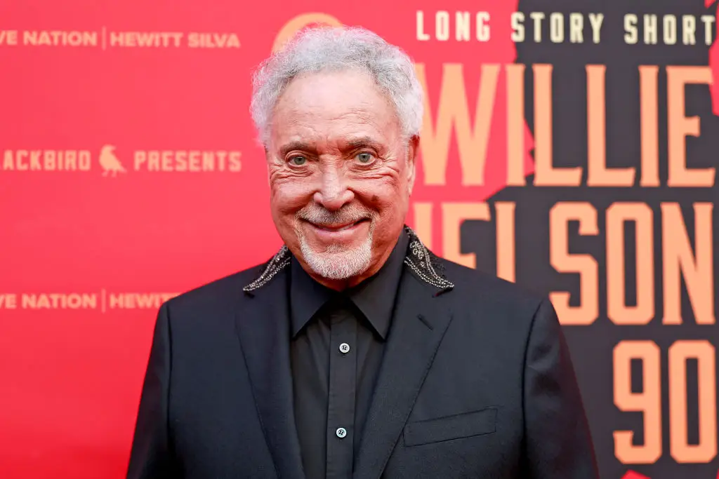 Tom Jones is categorically not her father, despite the name change (Emma McIntyre/Getty Images)