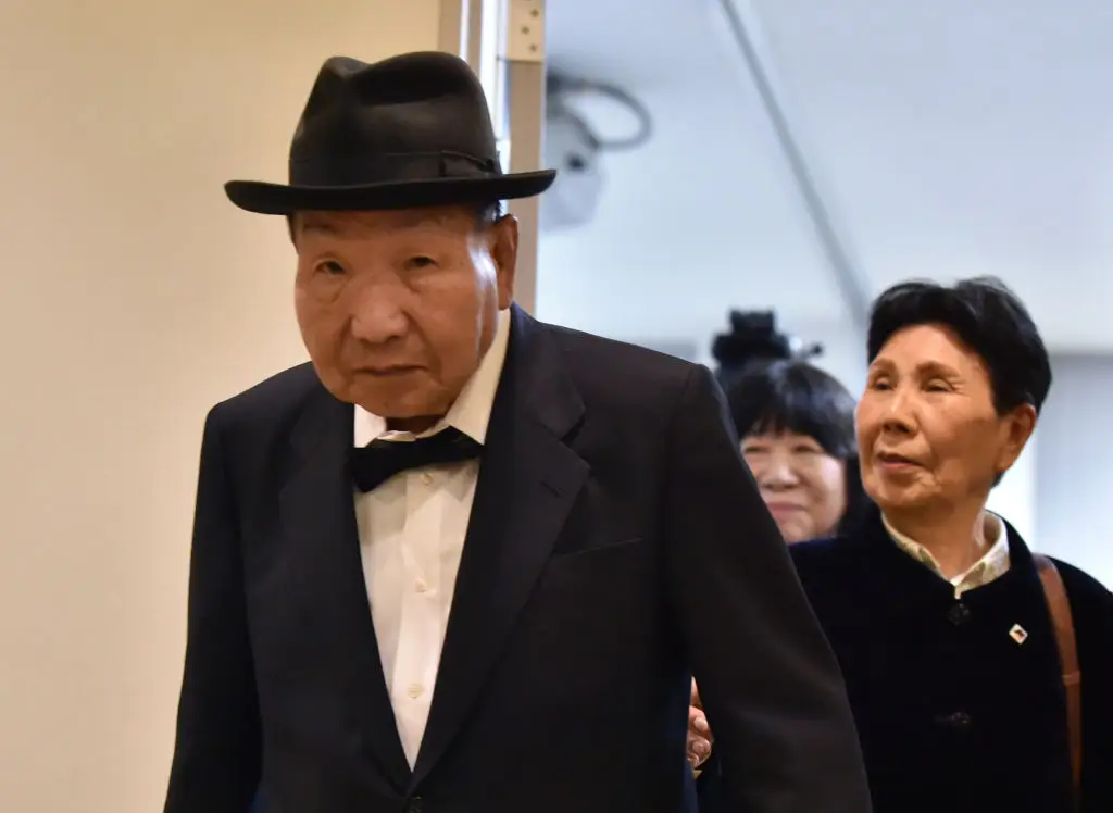 He had been convicted of murder and arson. (KAZUHIRO NOGI/AFP via Getty Images)