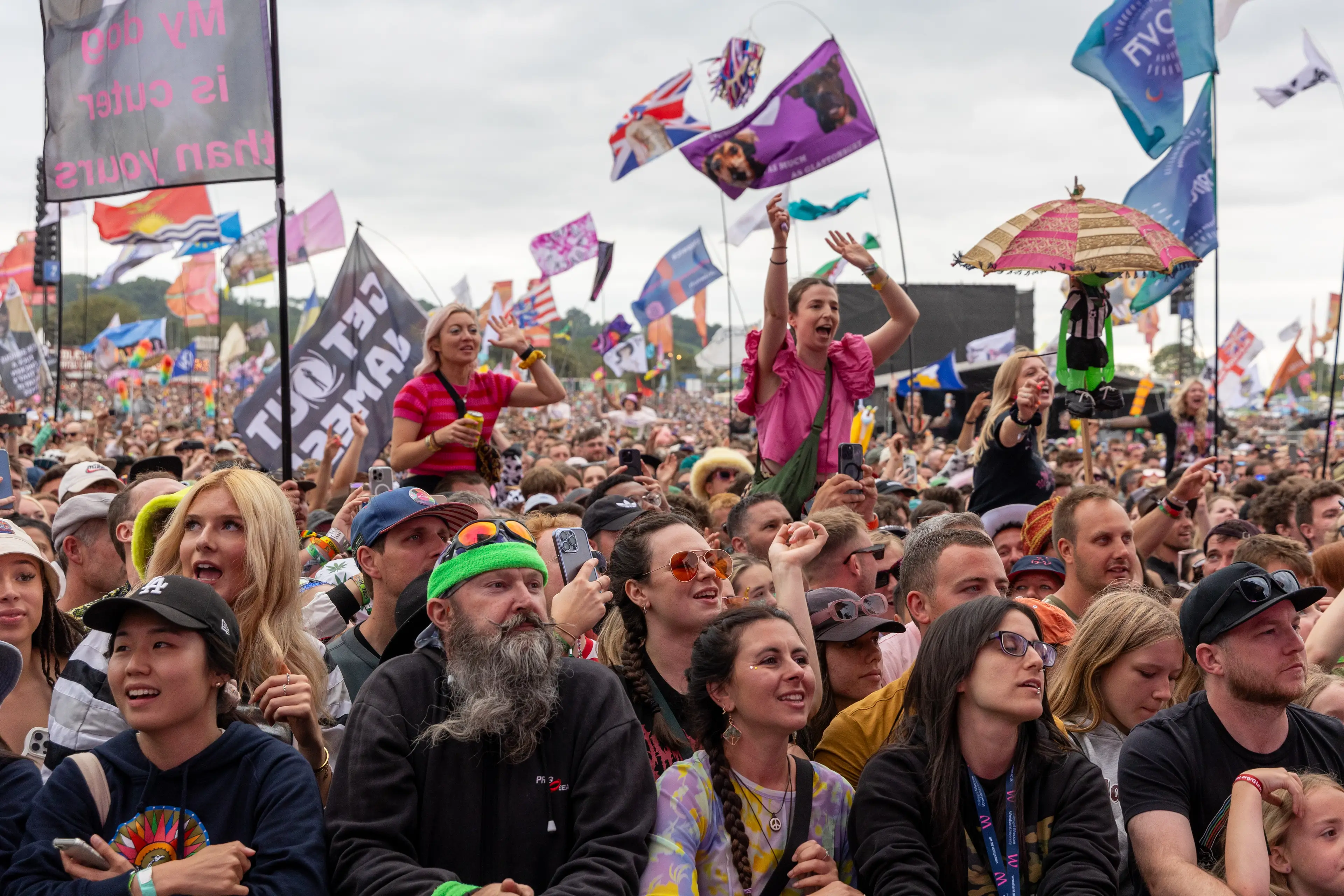 Everybody please form a queue for Glastonbury 2025 tickets (Matt Cardy/Getty Images)