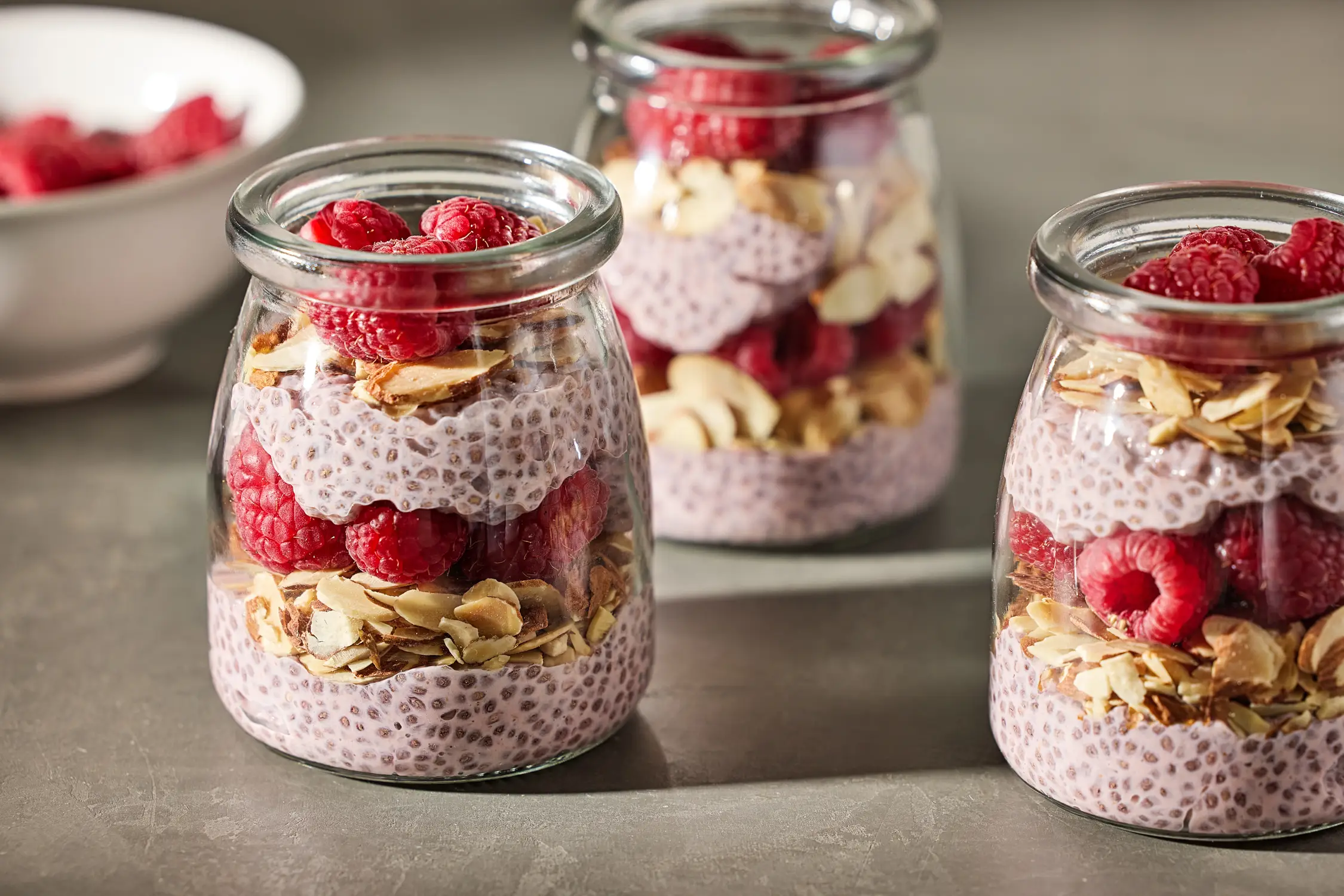 Lauren said that chia seed pudding proved to be an 'incredibly fast and filling breakfast' (Tom McCorkle for The Washington Post via Getty Images)