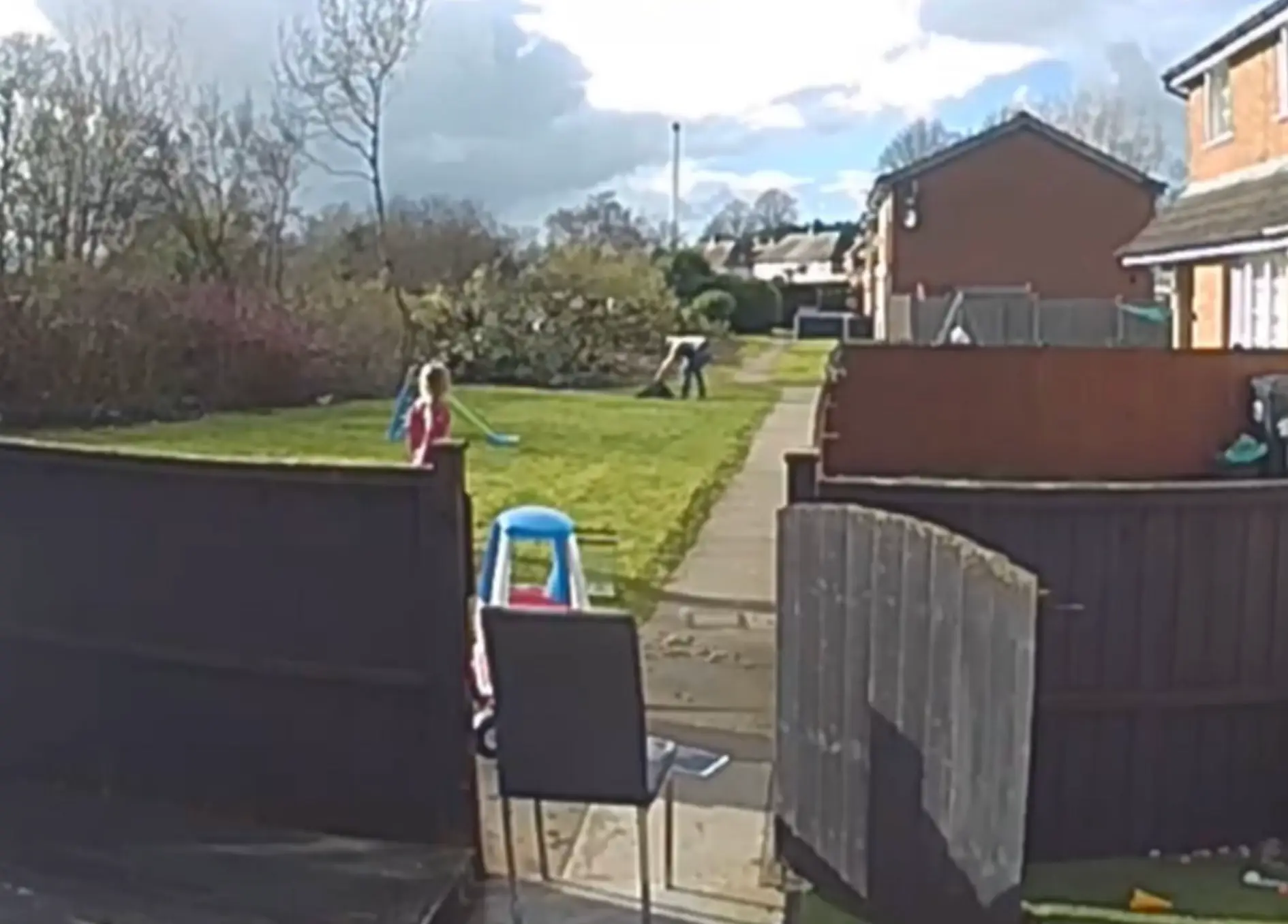 The toddler disappeared down the manhole (Kennedy News and Media)