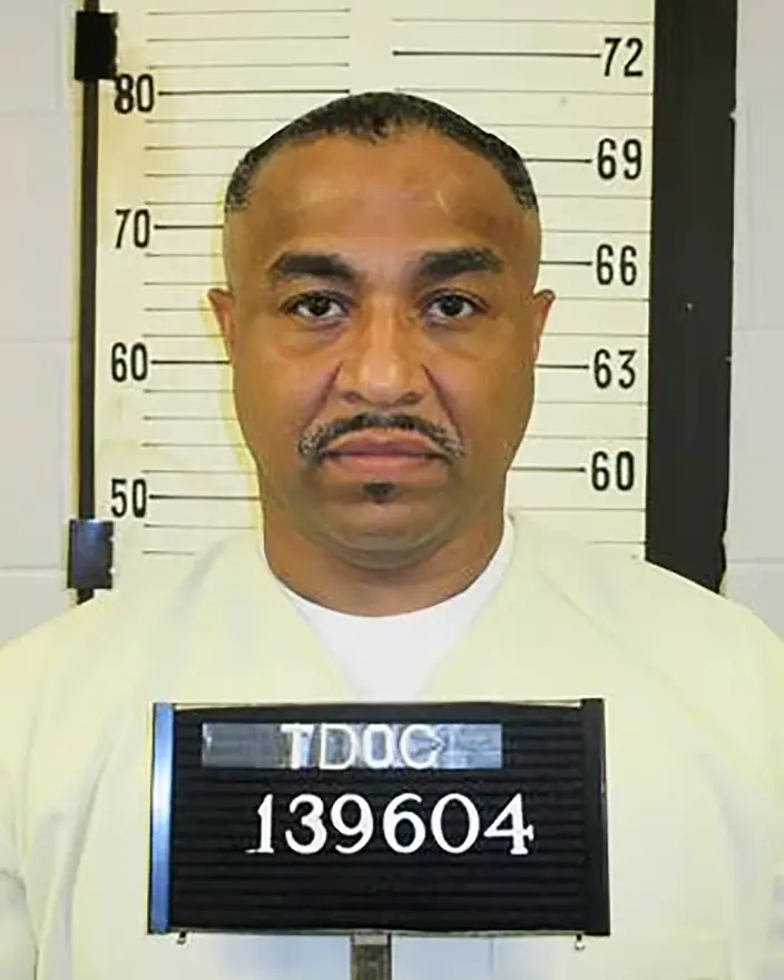Following Tony Carruthers' unsuccessful execution, he has been given a temporary reprieve from execution for one year (Tennessee Department of Corrections)