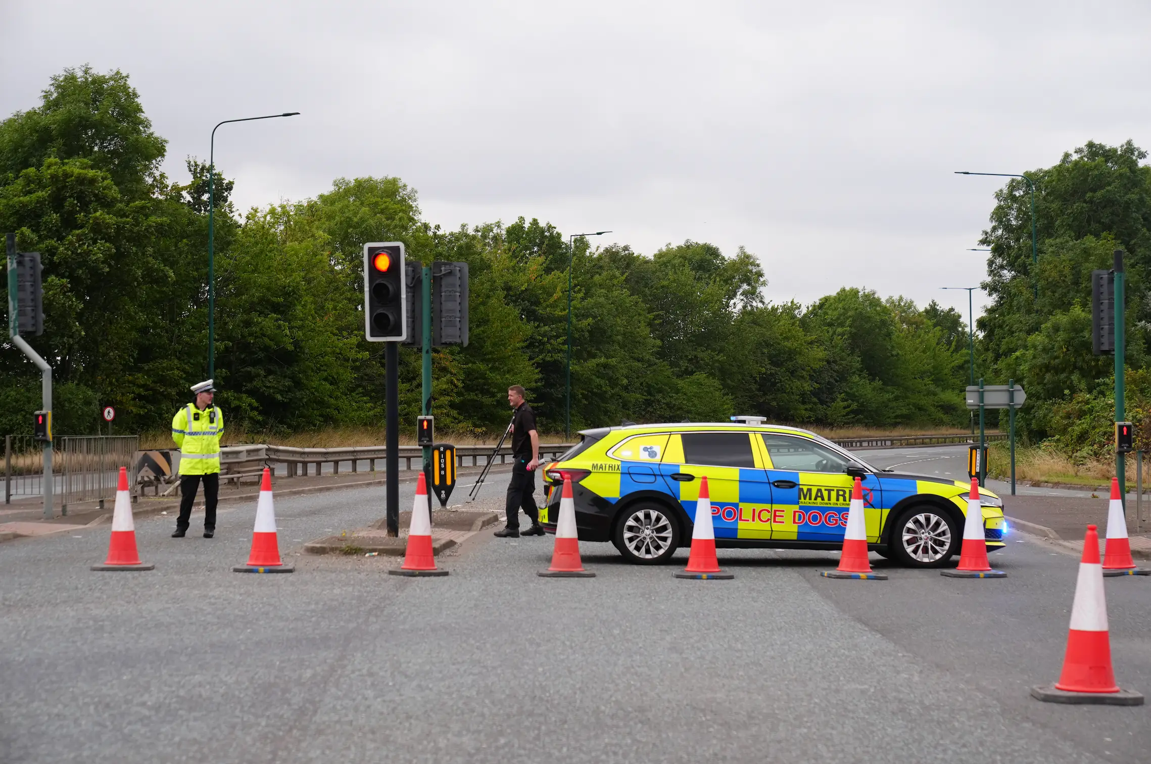 An investigation into the crash is underway 
(Owen Humphreys/PA Wire)