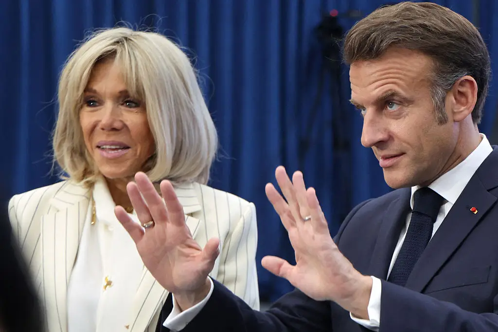 A lipreader has given their take on what happened (LUDOVIC MARIN/AFP via Getty Images)