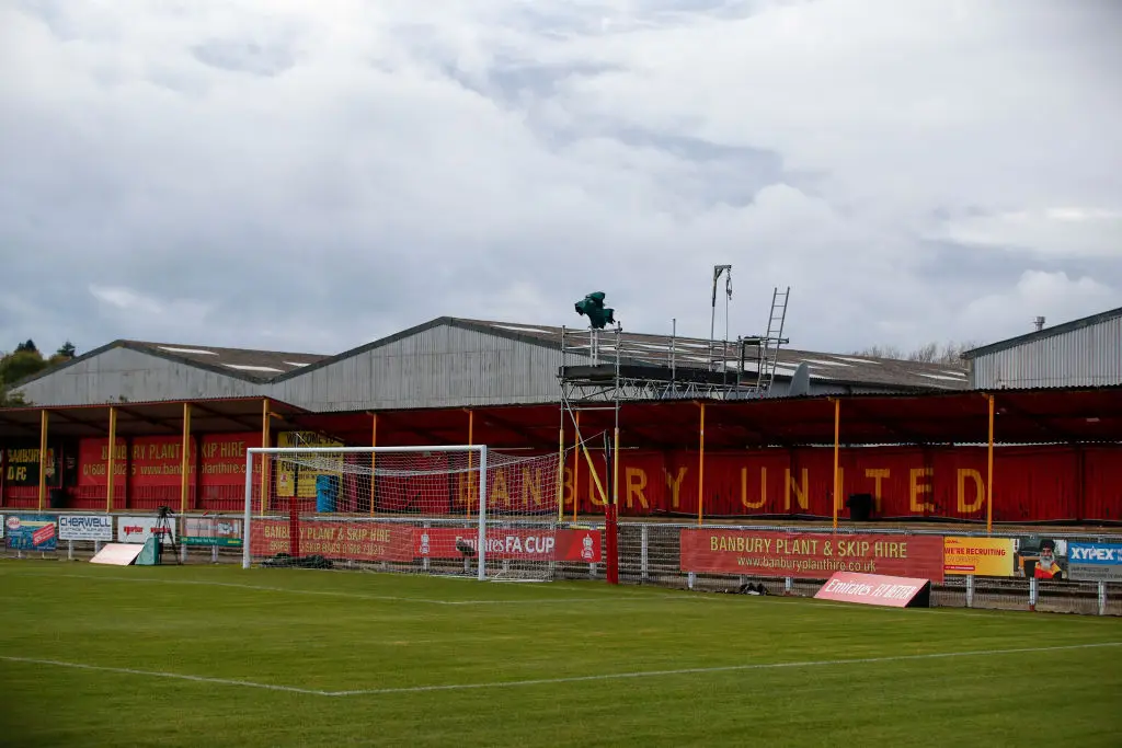 The X-rated event took place at Banbury United's clubhouse over the weekend (Luke Walker/Getty Images)