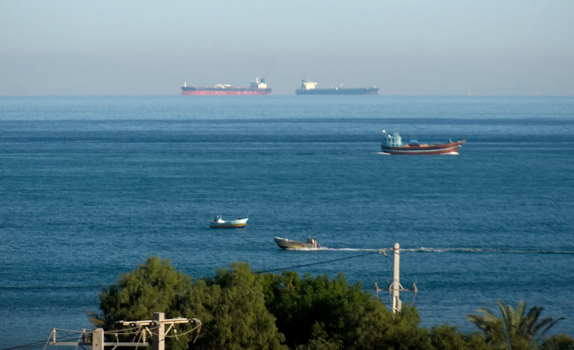 The Strait of Hormuz is where a chunk of the world's oil and gas exports travel through (Getty Stock Photo)