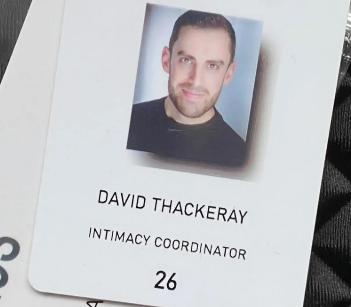 David Thackeray, who first took on the role of an intimacy coordinator in 2017, has explained what happens when an actor becomes aroused during filming (Instagram/@dthackeray)