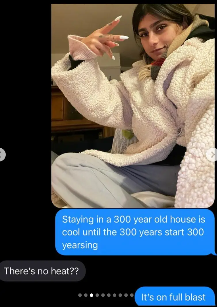 We've all been there, Mia.