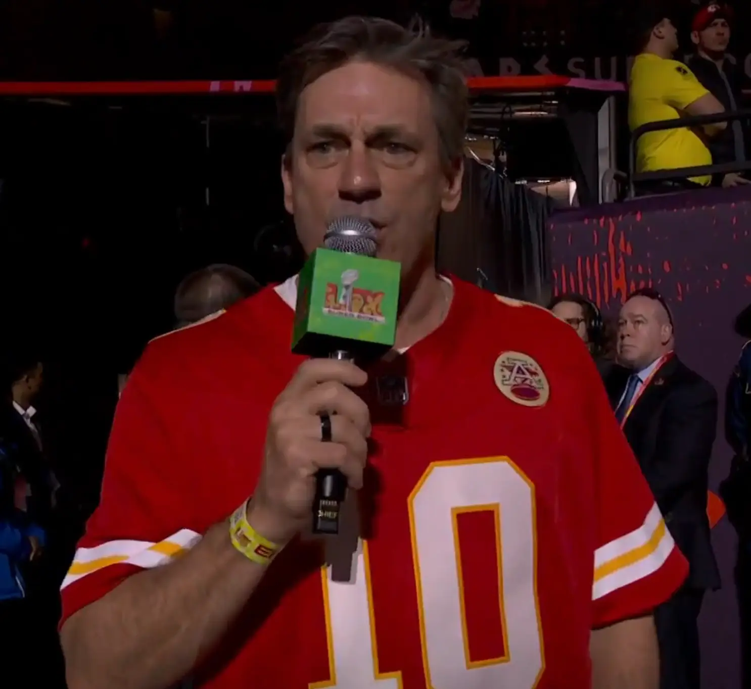 Jon Hamm's voice squeaked in a vital moment (Fox)