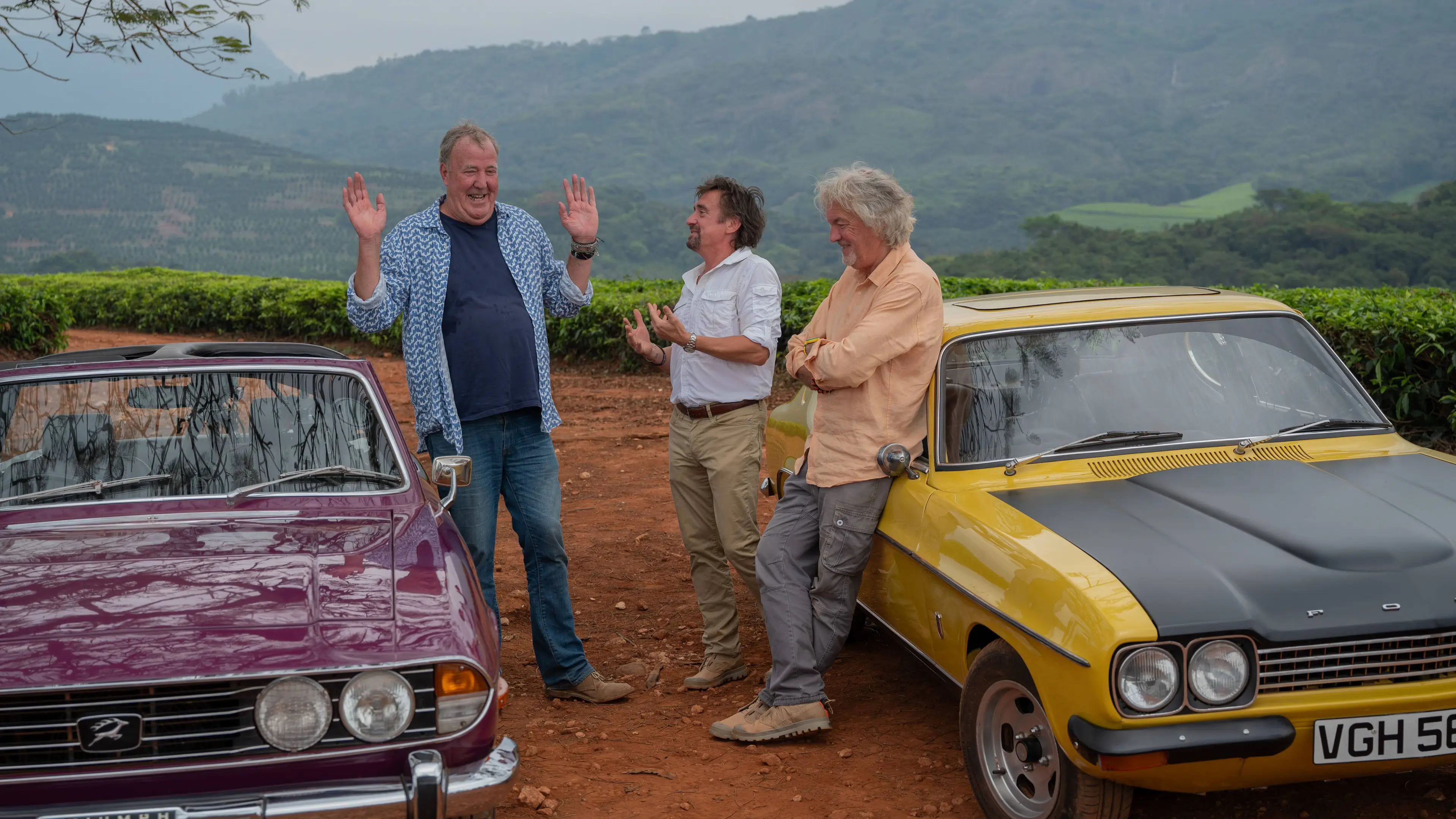 Clarkson, Hammond, and May no longer work together (Prime Video)