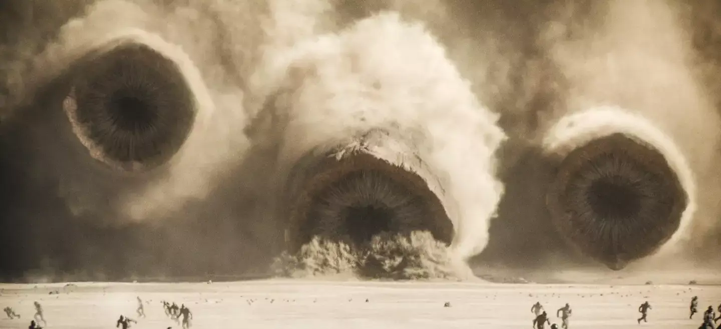 Sandworm, or eel-like lamprey? (Warner Bros. Pictures)