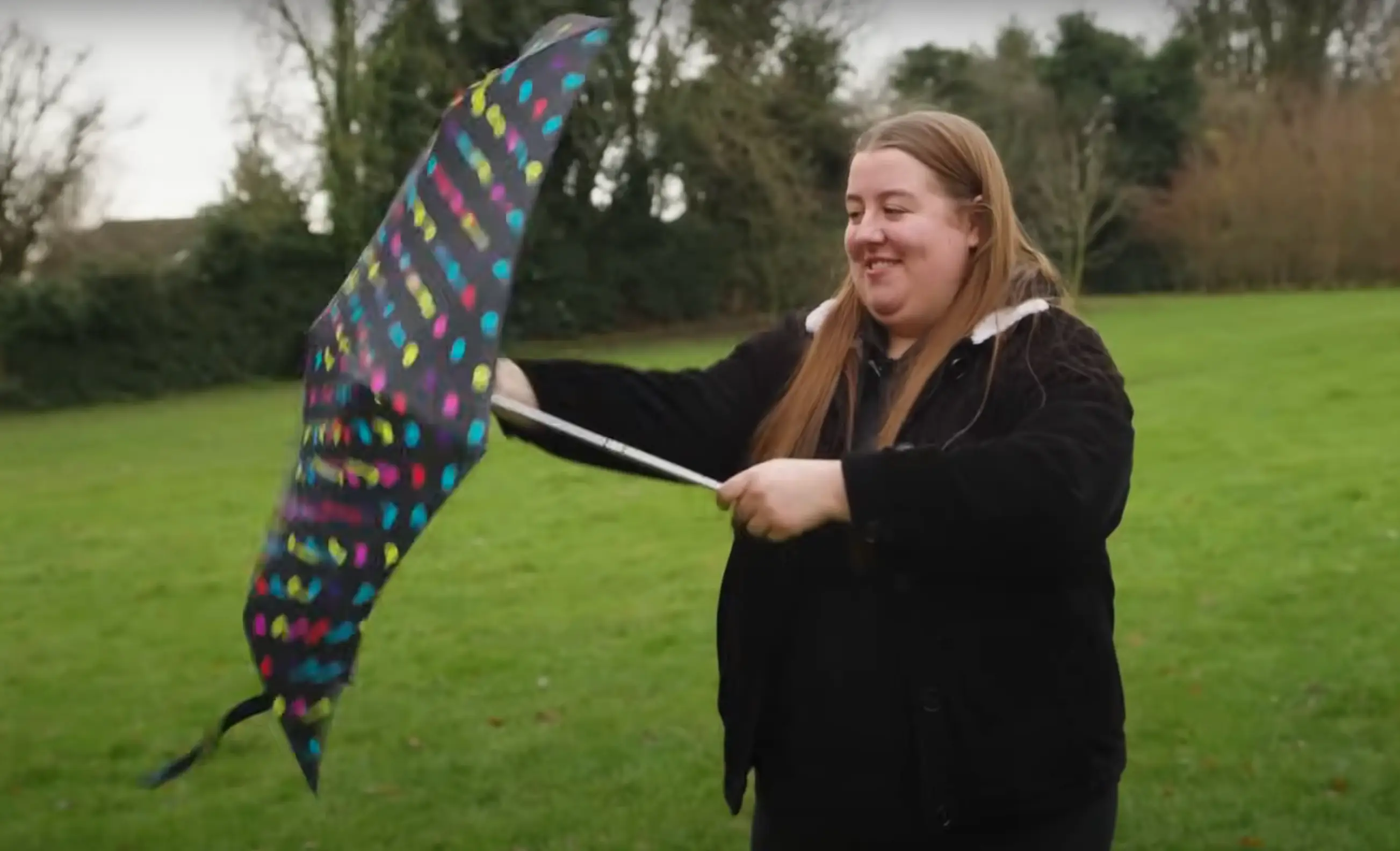 Abbie is allergic to water as it causes her skin to break out in painful hives. (YouTube/Truly)