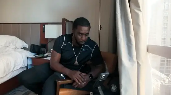 The documentary claims to have footage of Diddy speaking to his lawyers six days before he was arrested (Netflix)
