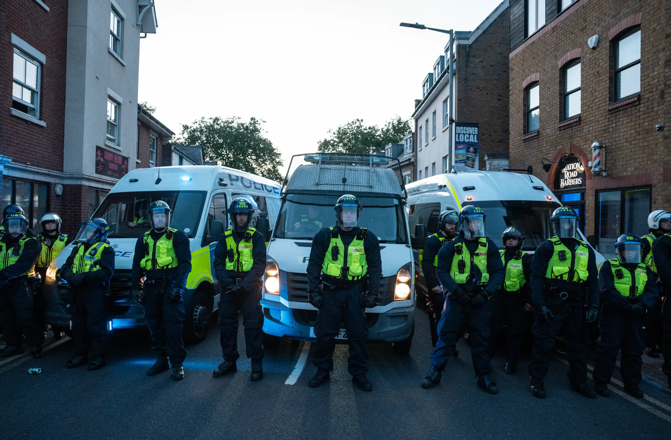 Rhetoric around asylum seekers in hotels has led to a number of violent incidents (Carl Court via Getty Images)
