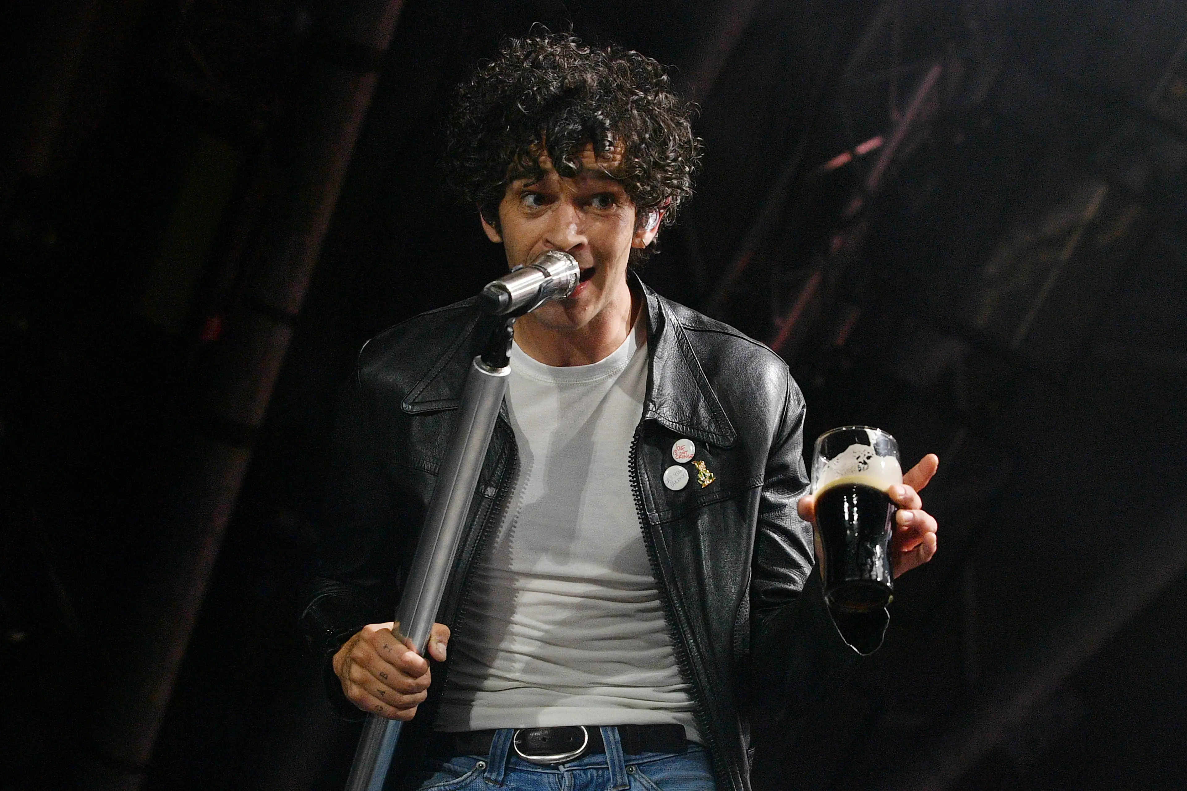 That there is a Peter Pan pin, but what could it mean? (Jim Dyson/Redferns)