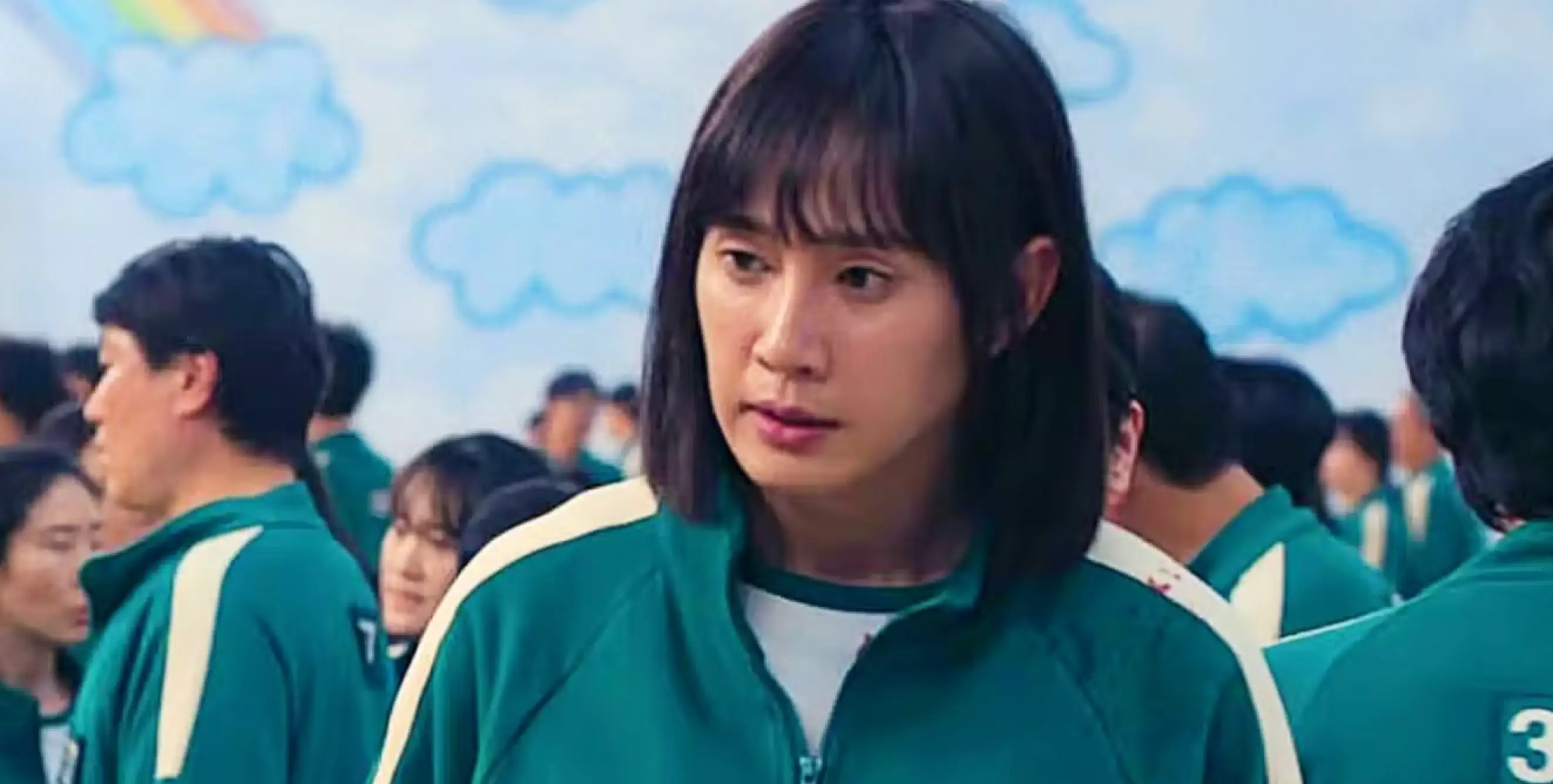 Park Sung-hoon plays the character of Hyun-Ju, a transgender woman (Netflix)