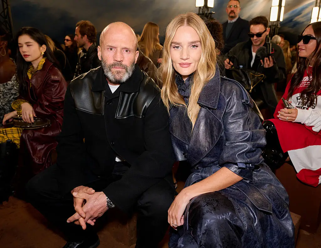 Statham has been dating model Rosie Huntington-Whitely since 2010 (Saira MacLeod/WWD via Getty Images)