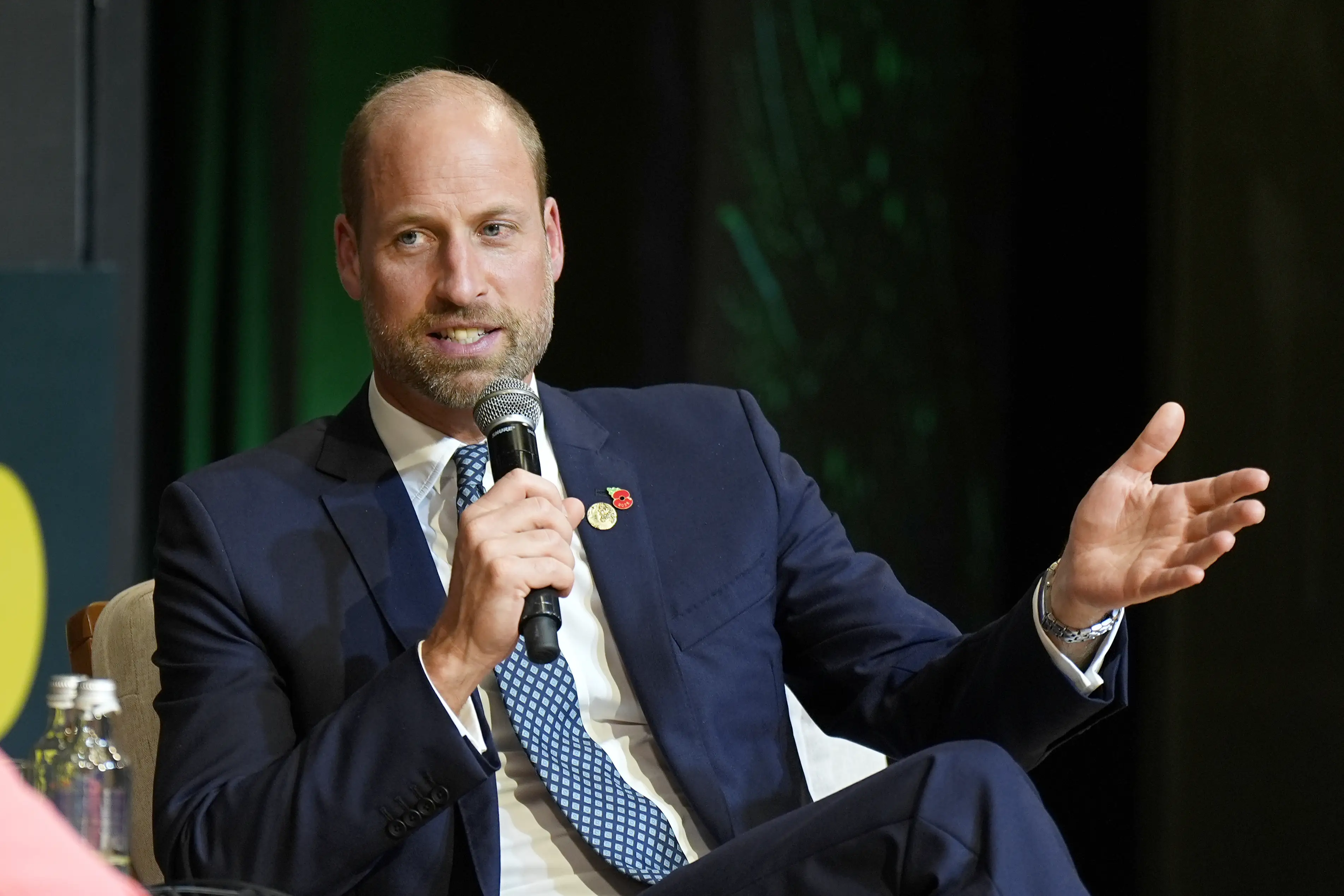 Prince William was asked about his uncle and brother (Photo by Aaron Chown-Pool/Getty Images)