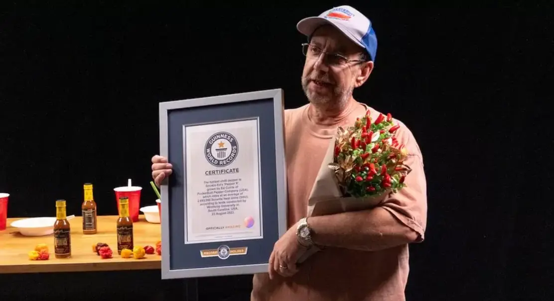 Ed Currie is the creator of the world's hottest pepper.