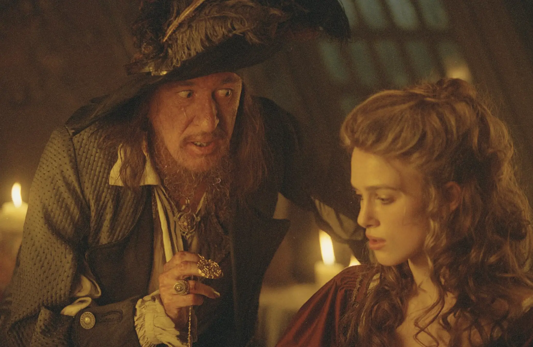 Keira Knightley in Pirates of the Caribbean: The Curse of the Black Pearl. (Walt Disney Pictures)