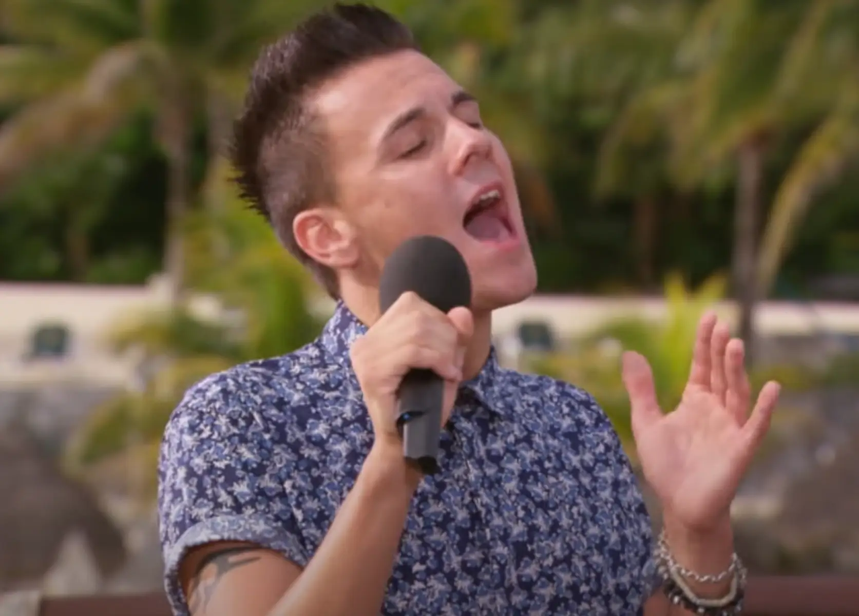 He made it to the Judge's Houses in 2014's X Factor (ITV)