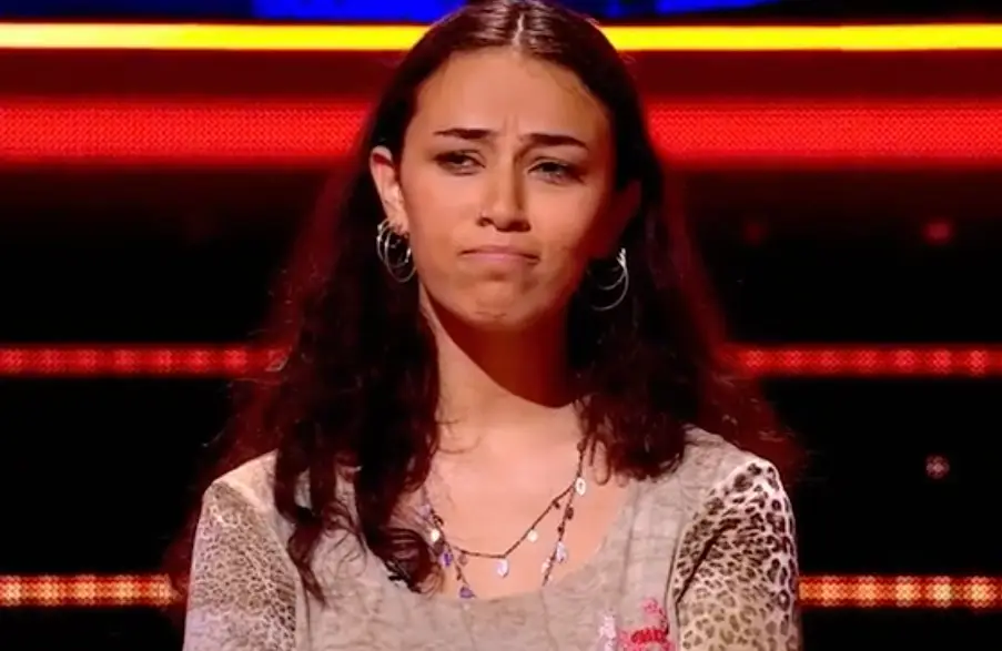 Sara sadly lost out on a £94,000 jackpot as she opted to play it safe (ITV)