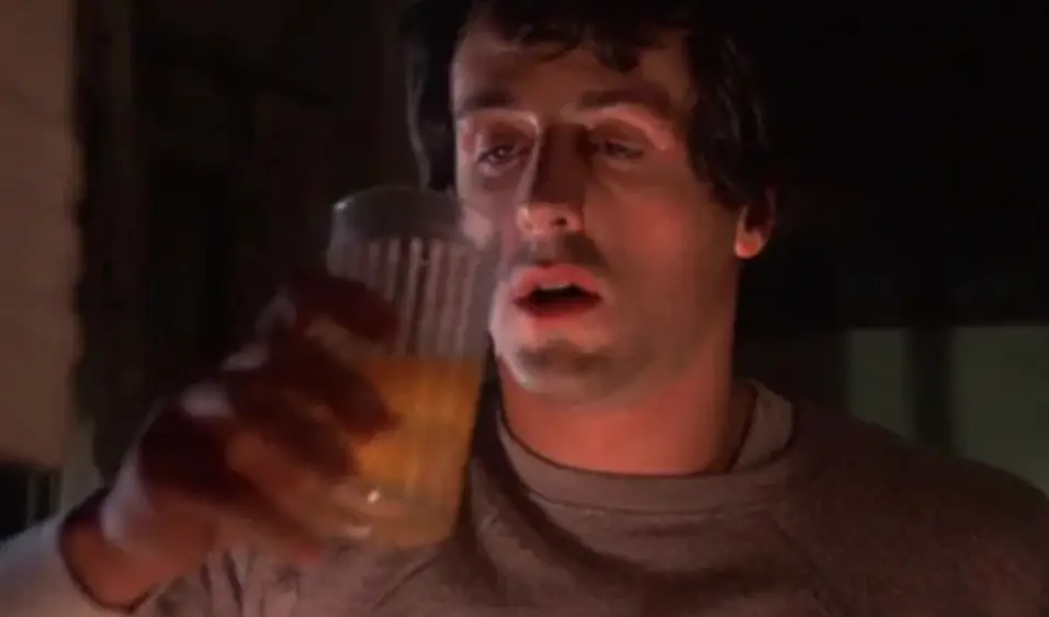 Some people seem to think that if drinking raw eggs was good enough for Rocky, it's good enough for them (Chartoff-Winkler Productions)