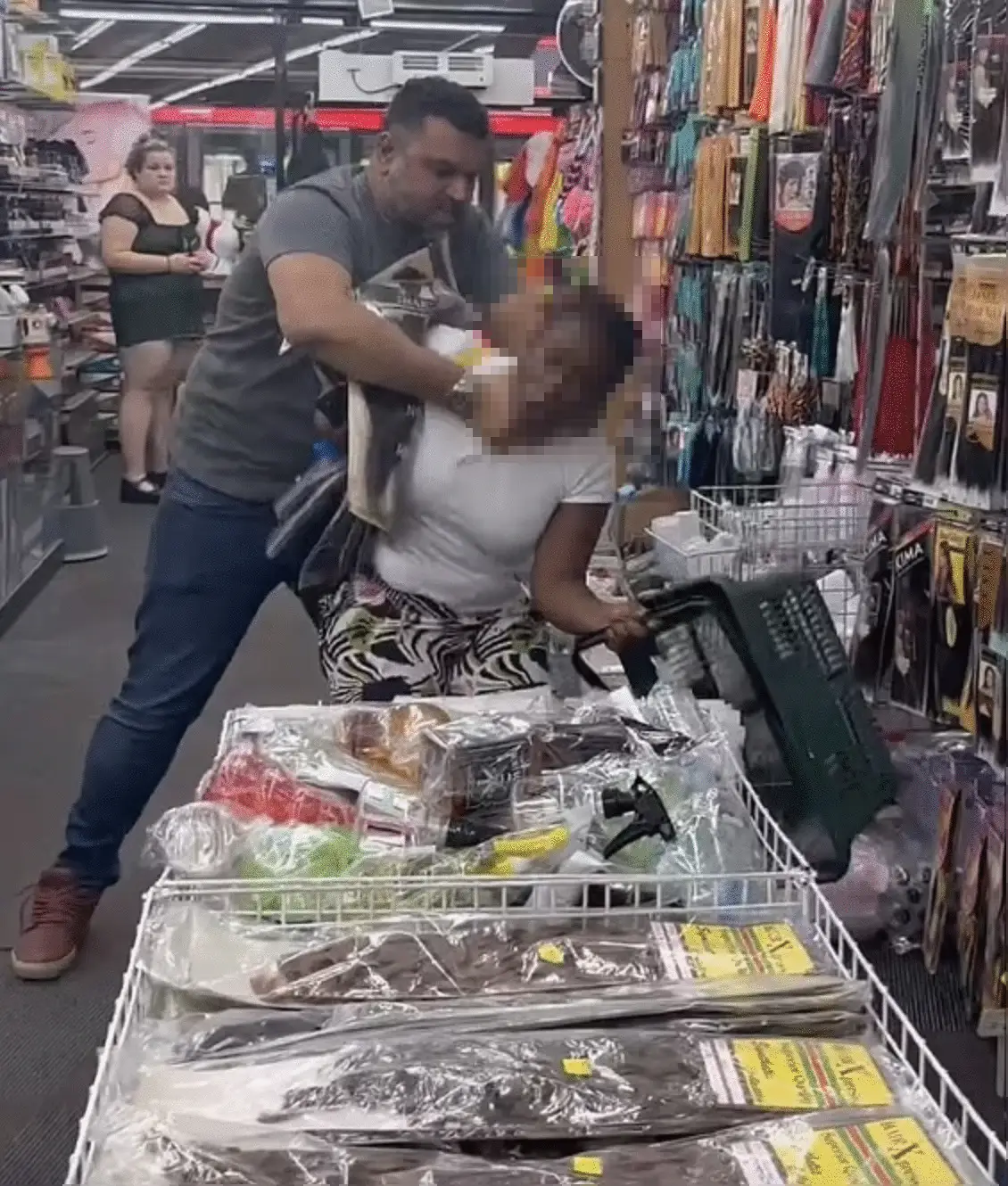 The incident happened at at Peckham Hair and Cosmetics in Rye Lane.