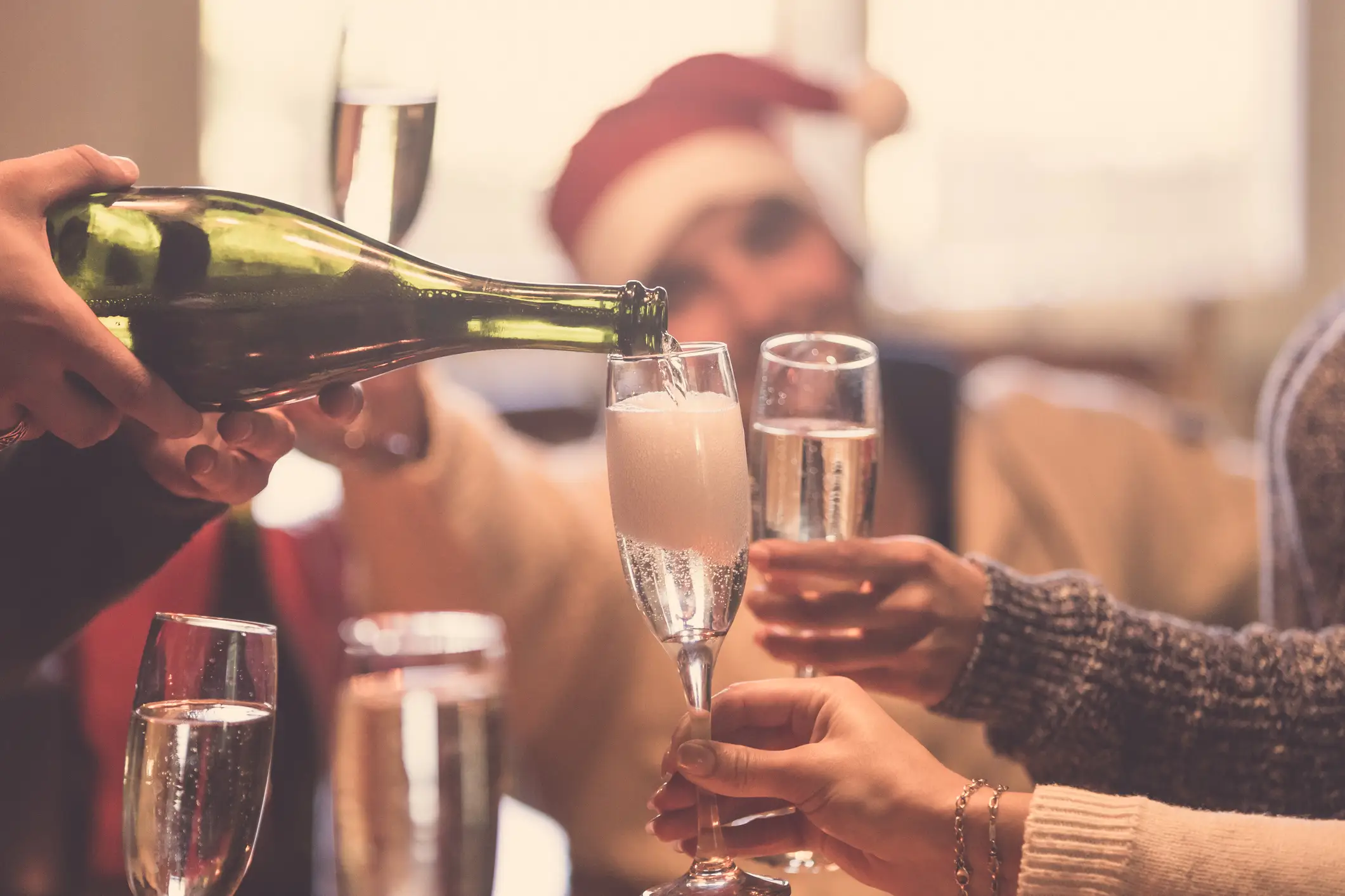 Christmas can be an incredibly triggering time for many when it comes to alcohol (Getty Stock Image)