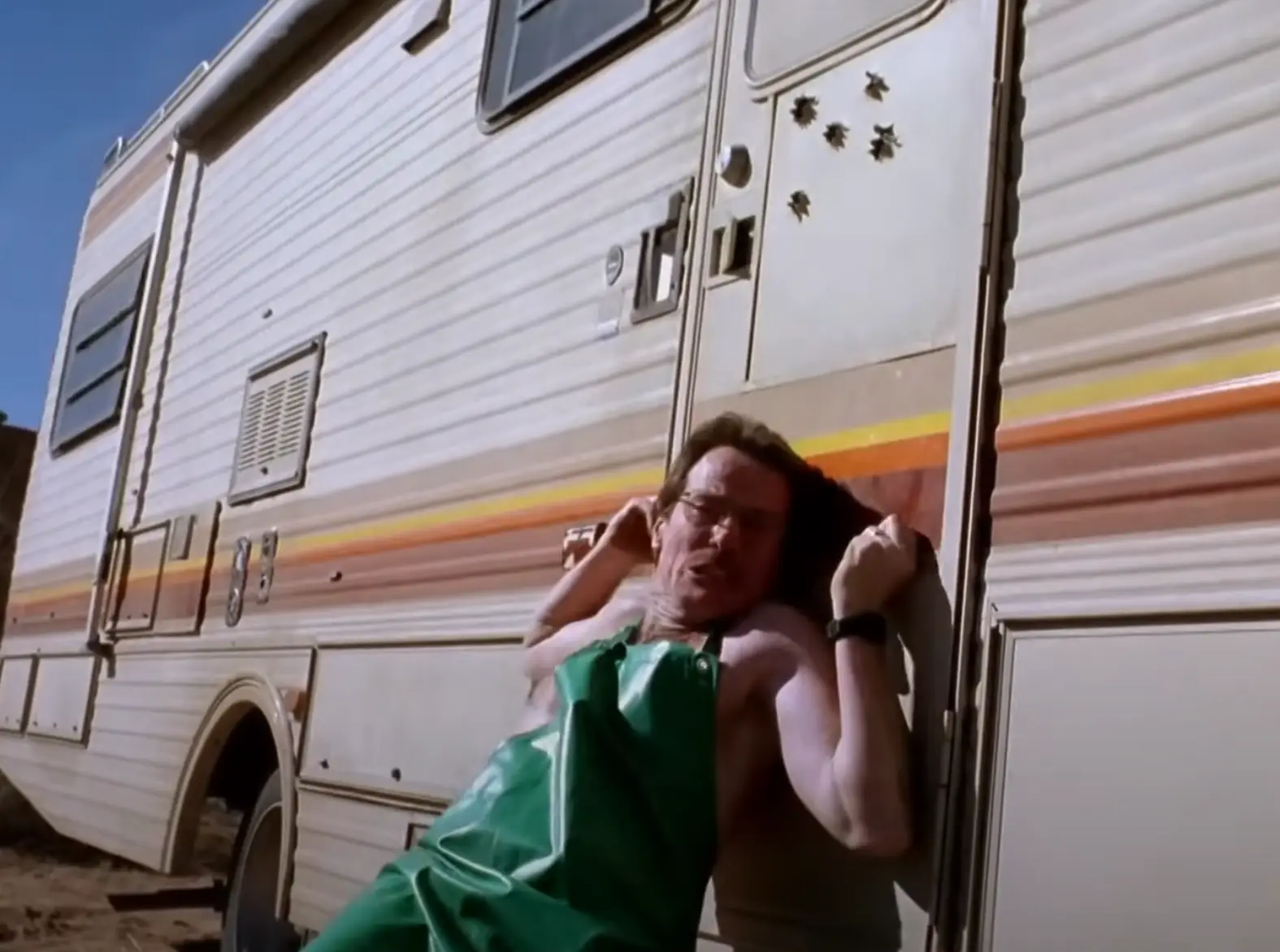 Nice green apron, Walt (AMC)