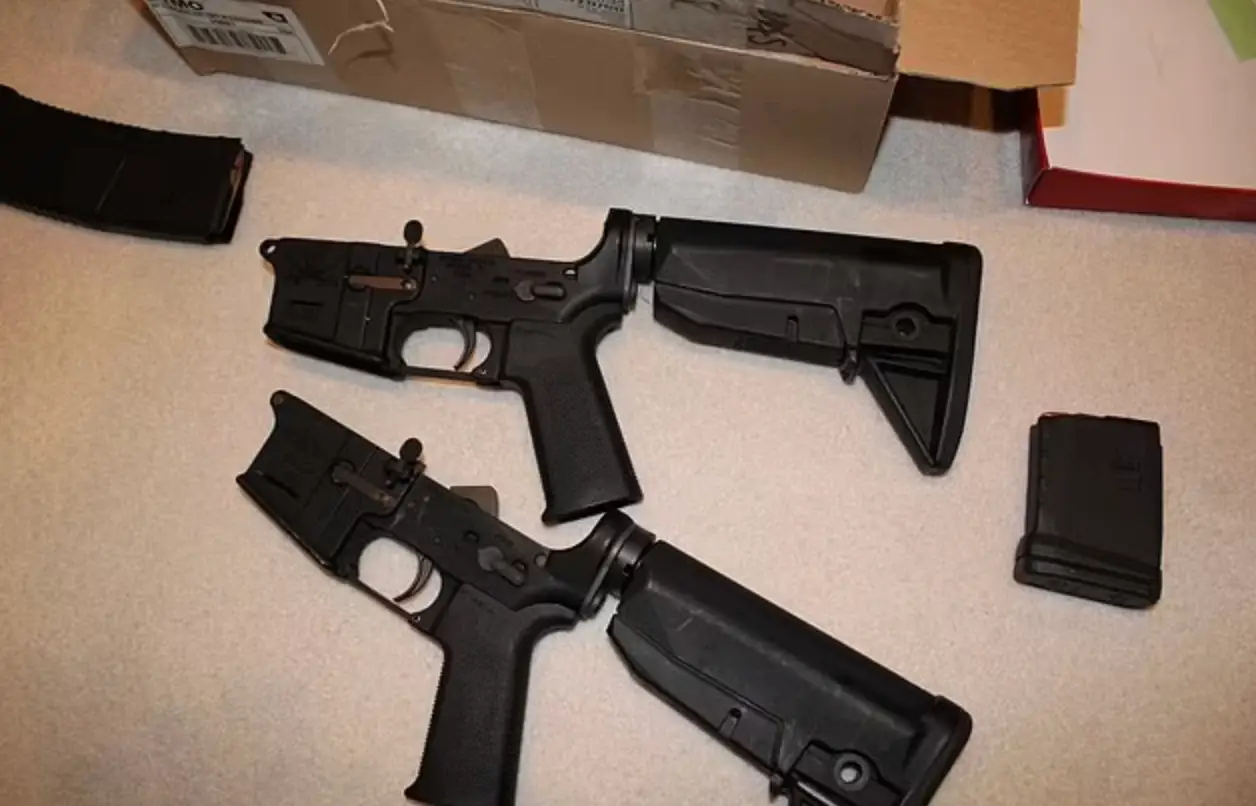 Items snapped in the mansion included firearms (Department of Justice)