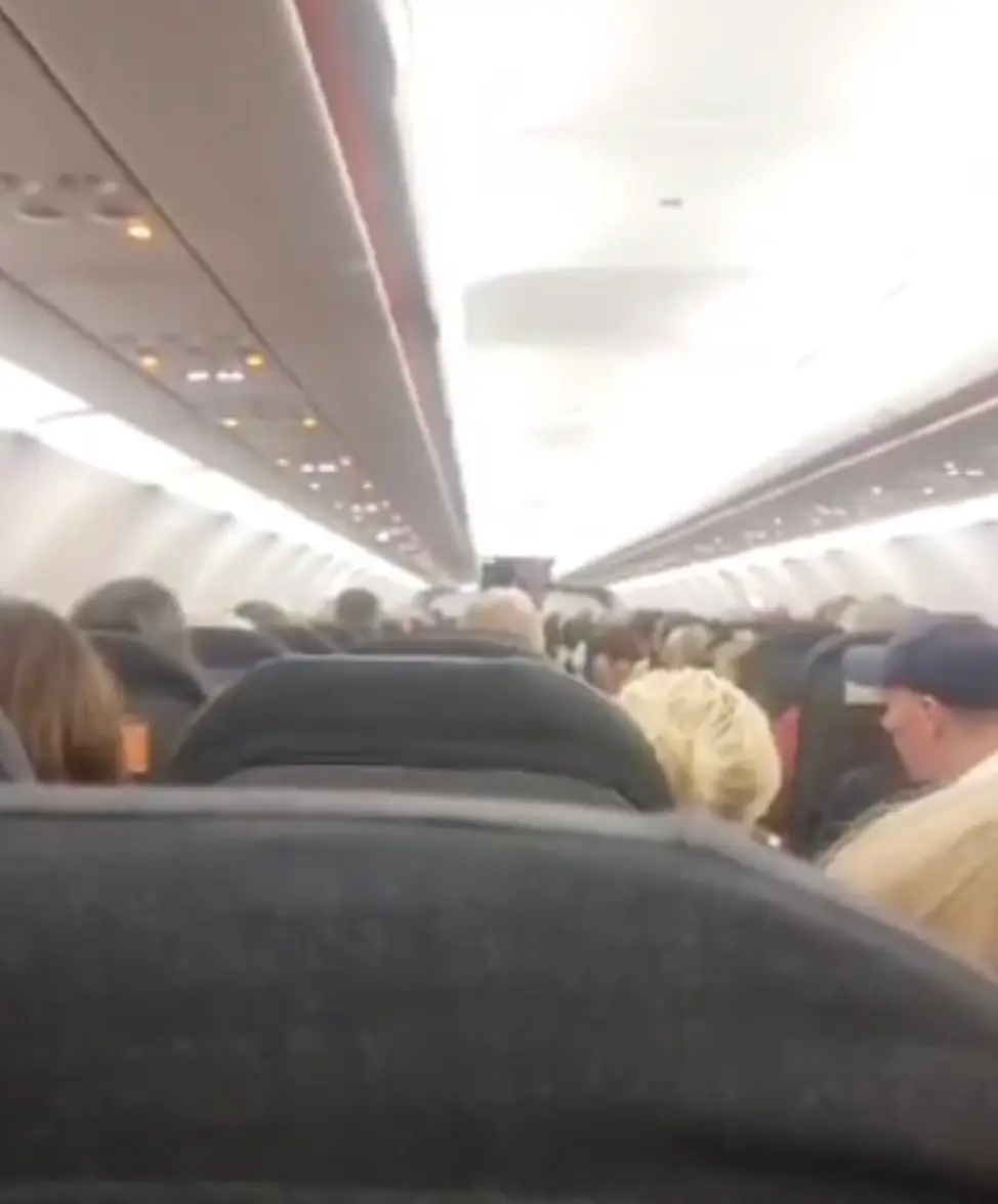 Passengers were told that some would have to get off in order for the flight to take off.
